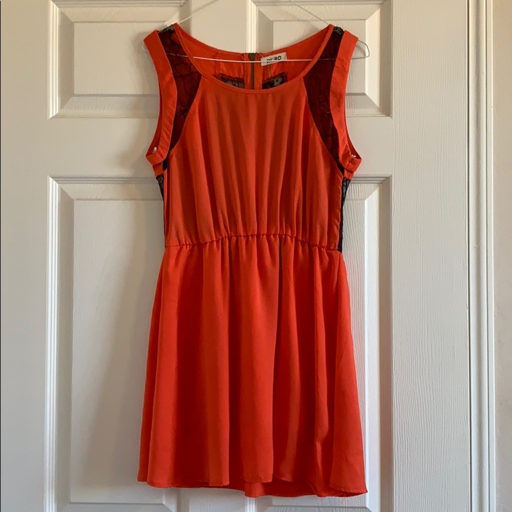 Orange/reddish dress